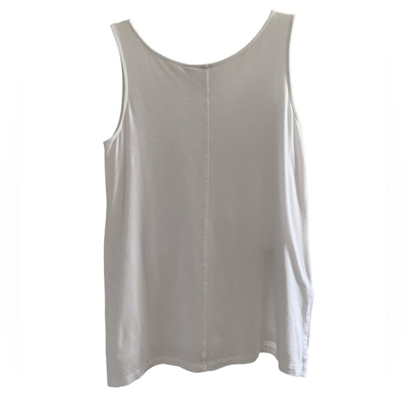 LUCY & Laurel White Tank Size Large - Picture 3 of 11